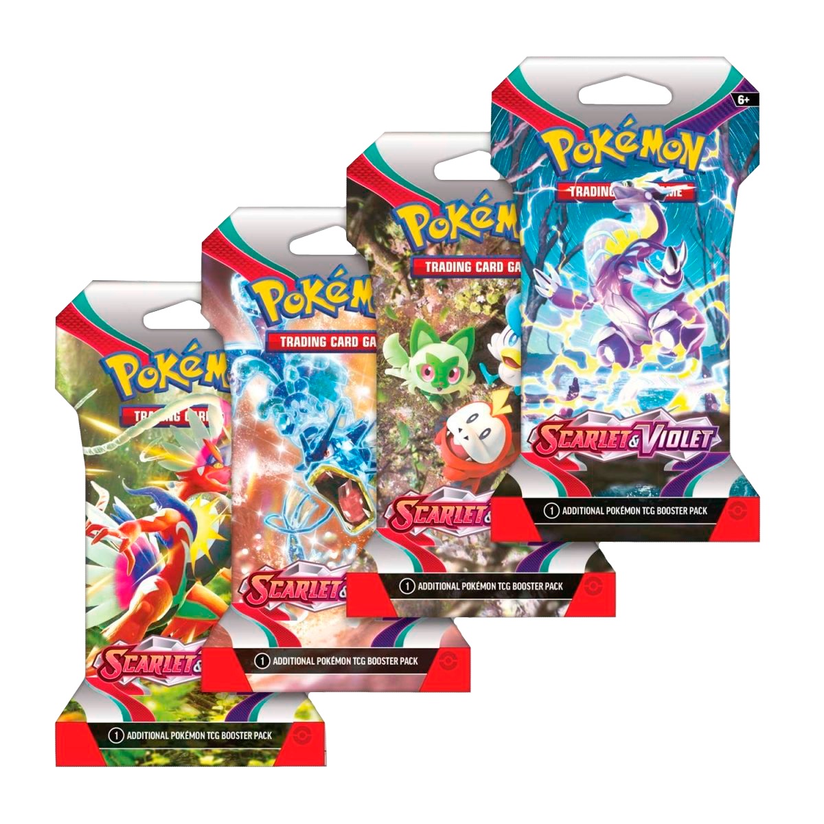Pokémon Scarlet & Violet Sleeved Booster Pack CARDPOPUSA