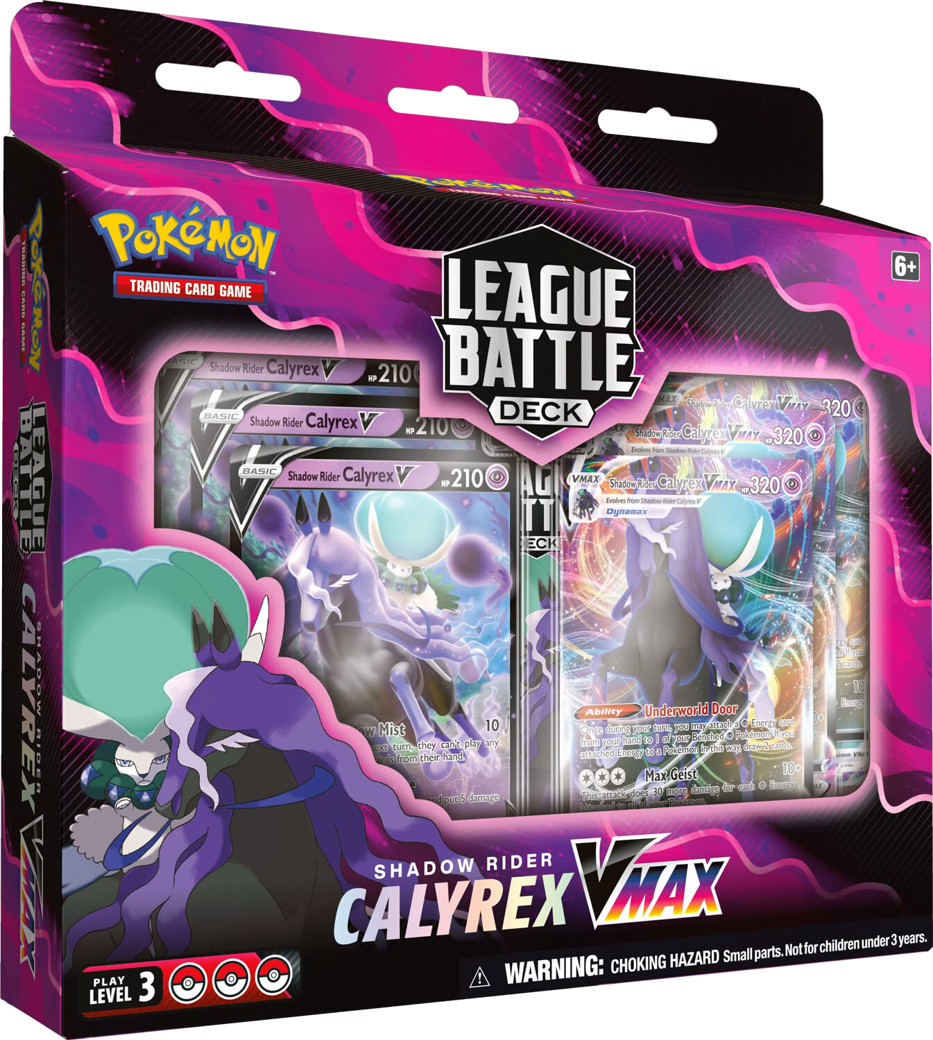 Pokémon - Shadow Rider Calyrex VMAX - League Battle Deck - 2022