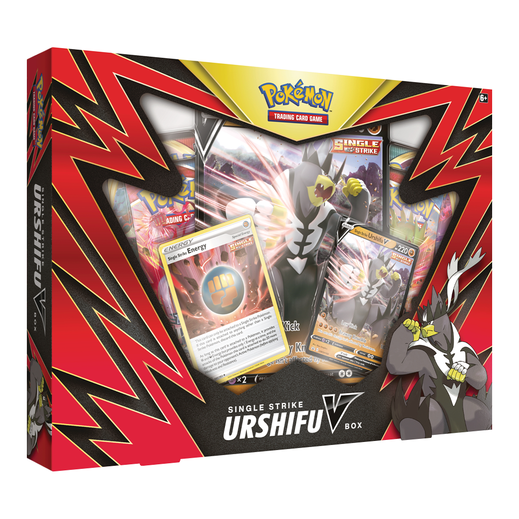 Pokémon - Single Strike Urshifu V Box - 2021Pokémon - Single Strike Urshifu V Box - 2021