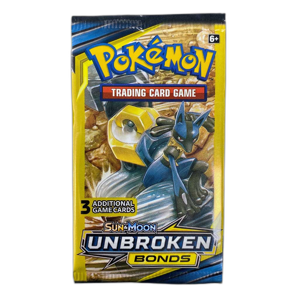 Pokémon - Sun & Moon - Unbroken Bonds - 3 Card Booster Pack