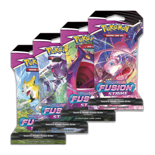 Pokémon - Sword & Shield - Fusion Strike - Sleeved Booster Pack - Styles May Vary