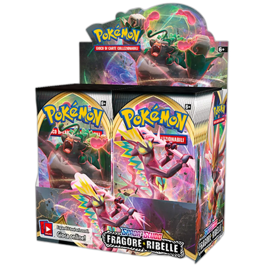 Pokémon - Sword & Shield - Rebel Clash - Booster Pack Box 2020 - Italian Version