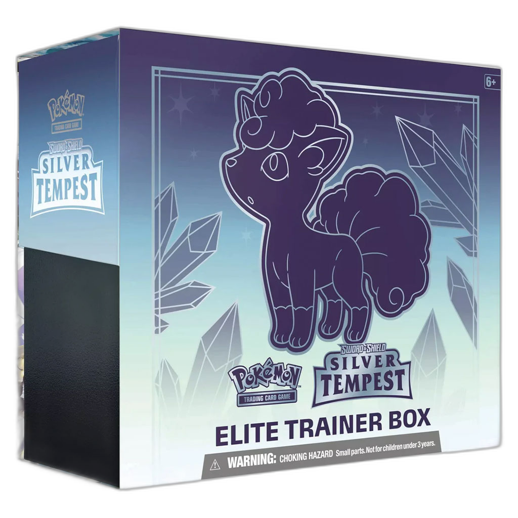 Pokémon - Sword & Shield - Silver Tempest - Elite Trainer Box 2022