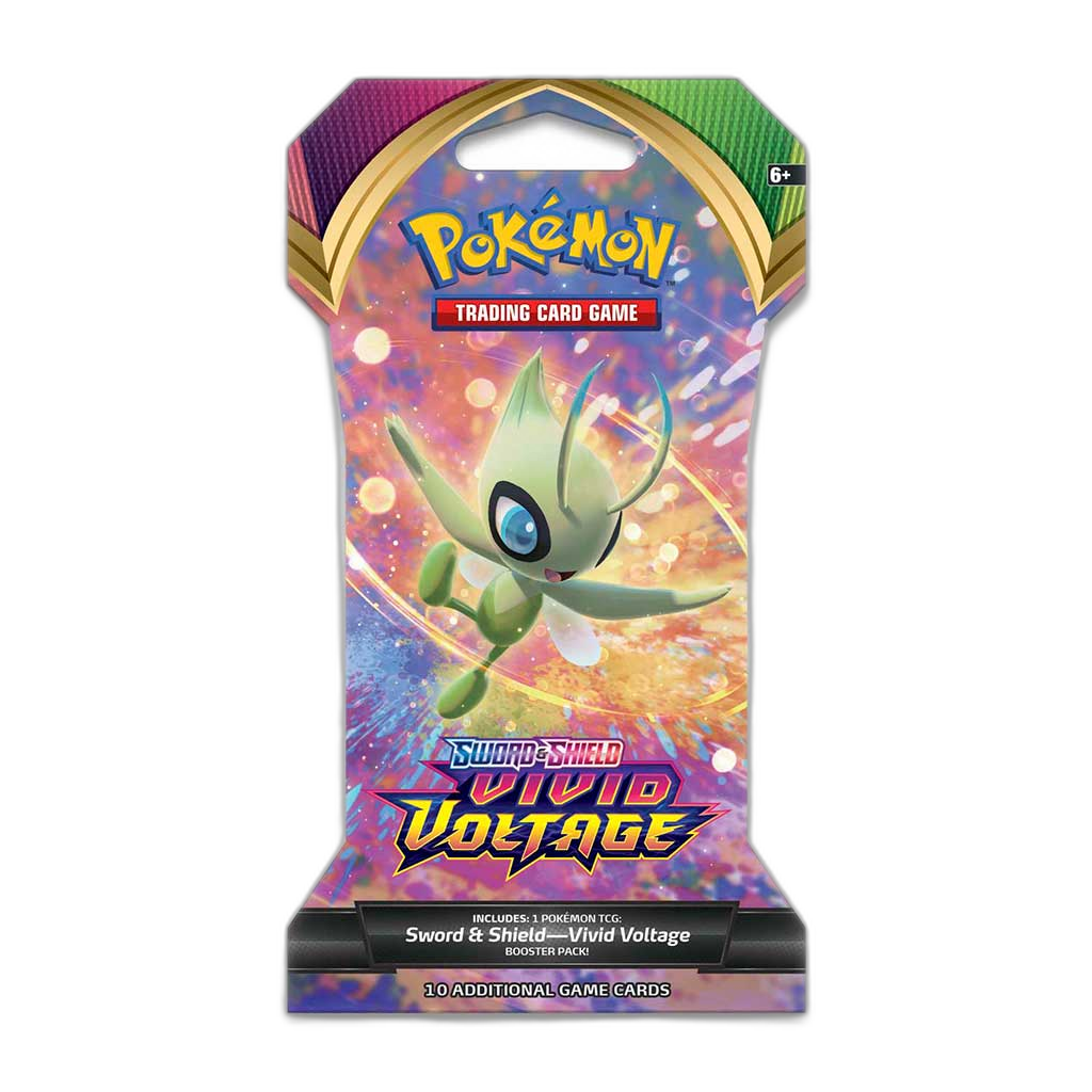 Pokémon - Sword & Shield - Vivid Voltage - Sleeved Booster Pack - Styles May Vary