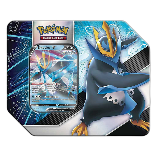 Pokemon - V-Strikers - Empoleon V - 2022 - Tin