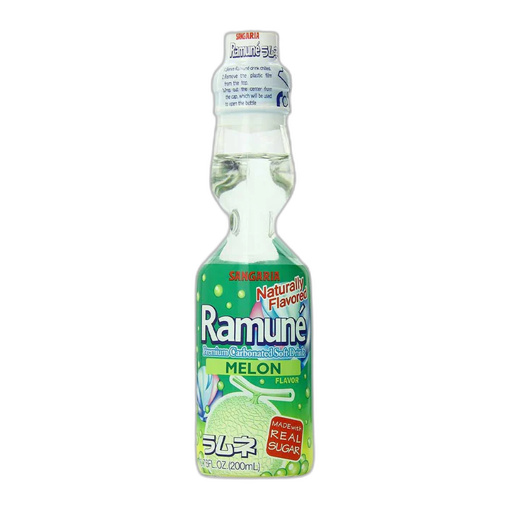 Sangaria - Ramune Carbonated Beverage (Melon)