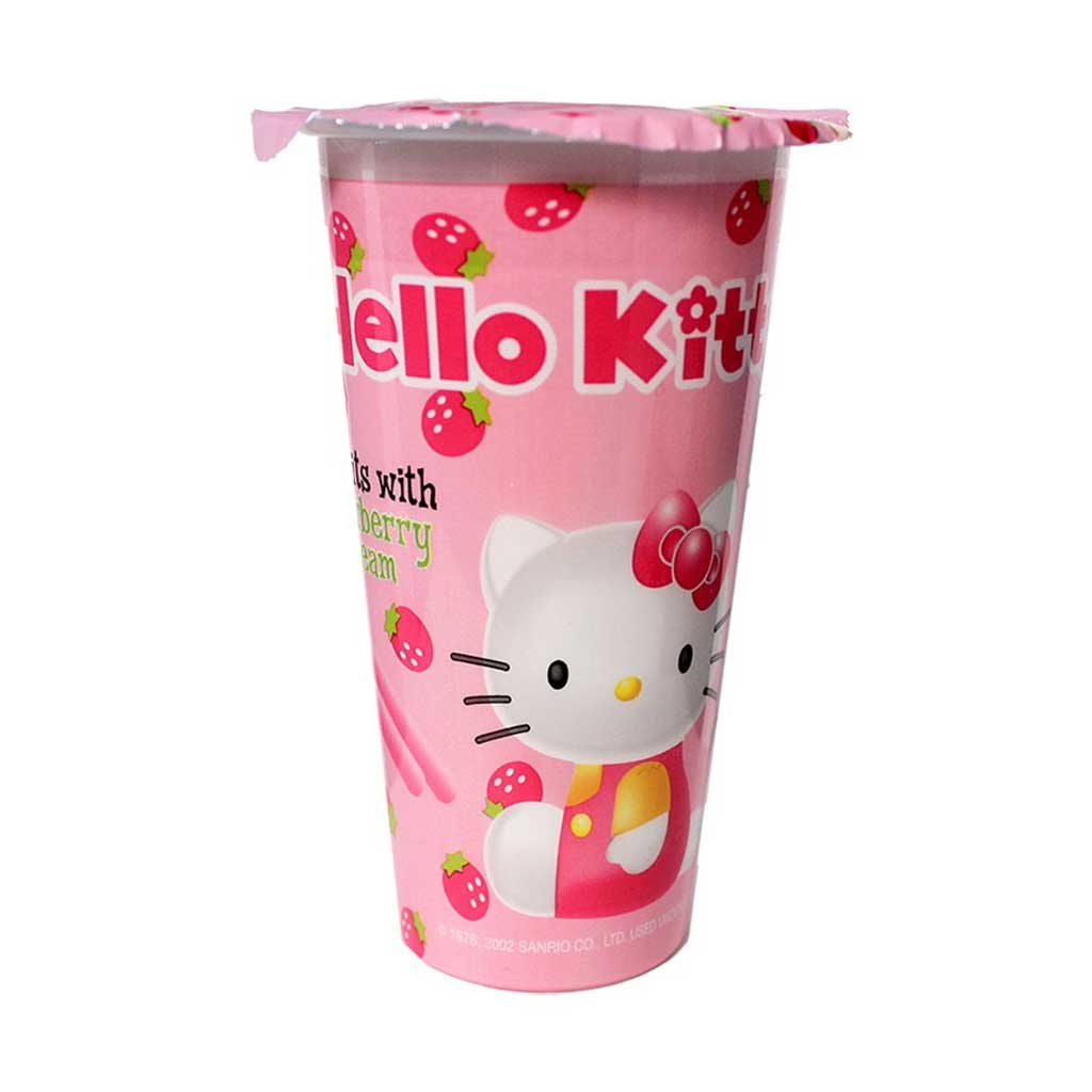 Picture of Sanrio - Hello Kitty Biscuits w/ Strawberry Cream Candy