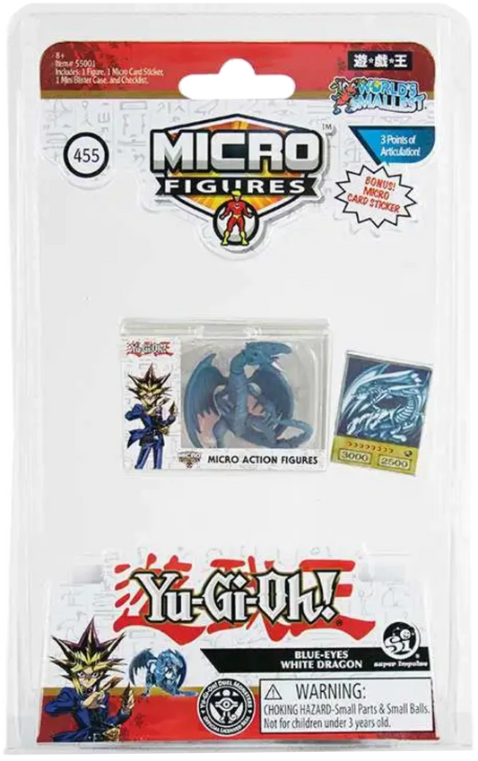 Micro Figures - Yu-Gi-Oh! - Blue-Eyes White Dragon - 455