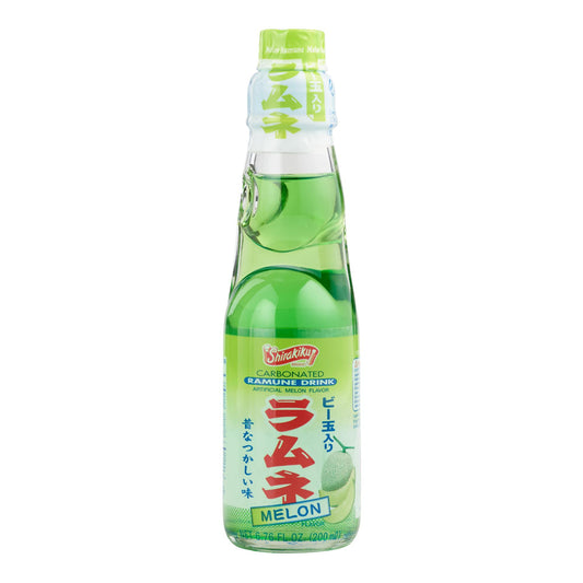 Shirakiku - Ramune Carbonated Beverage (Melon)