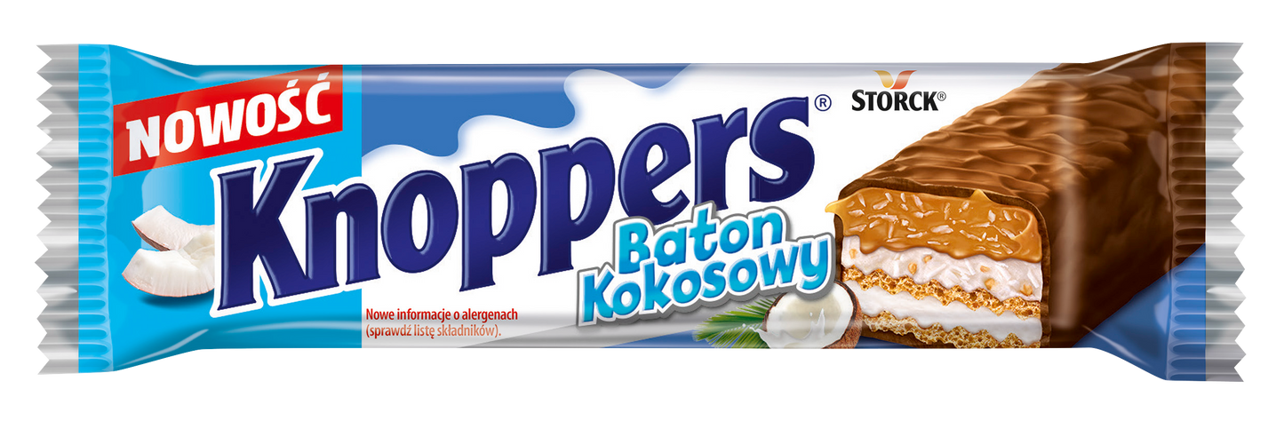 Storck - Knoppers - Baton Kokosowy