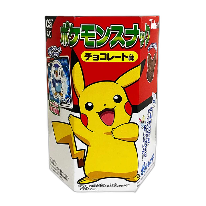 Tohato - Pokémon Snack Chocolate - Japanese Cookie