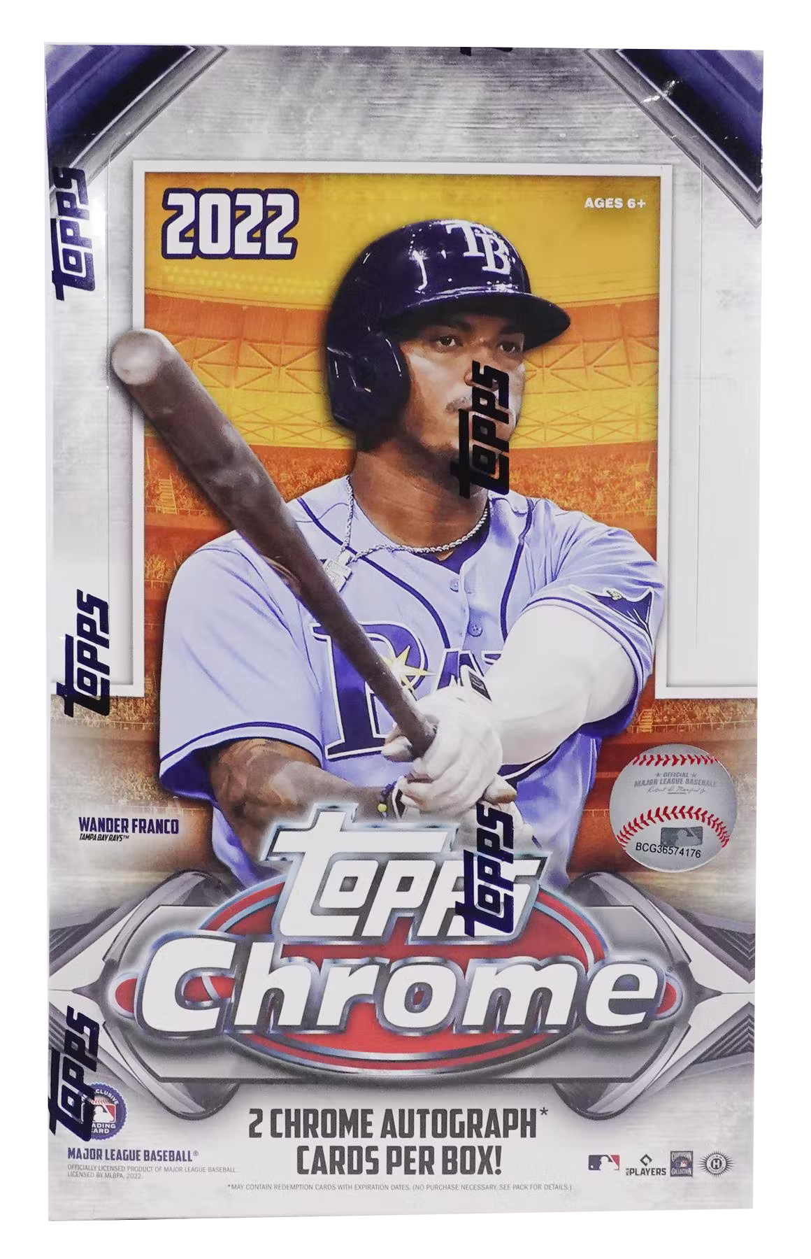 Topps Chrome Baseball Hobby Box 2022 CARDPOPUSA