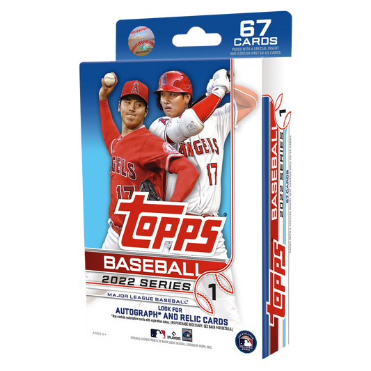Topps - Baseball - Series 1 - Hanger Box 2022