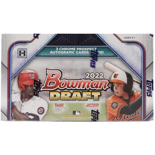 Topps - Bowman Draft - Baseball Hobby Box MLB 2022