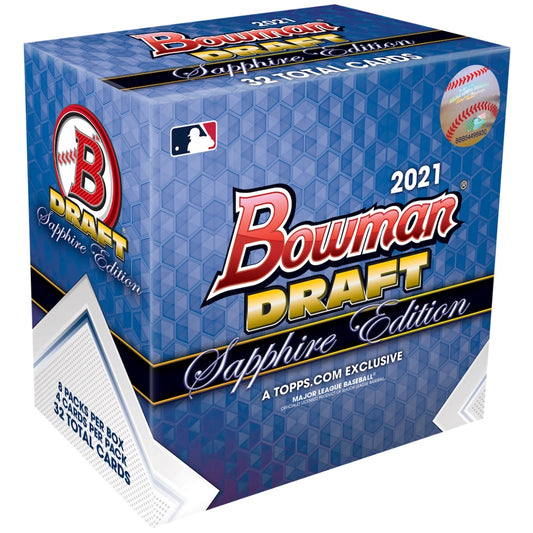 Topps - Bowman Draft Sapphire Edition - Baseball Hobby Box MLB 2021
