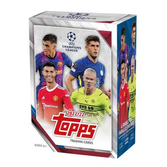 Topps - Champions League Showcase - UEFA Soccer Blaster Box 2022