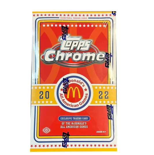 Topps - Chrome - McDonald's All American Games - Basketball Hobby Box 2022