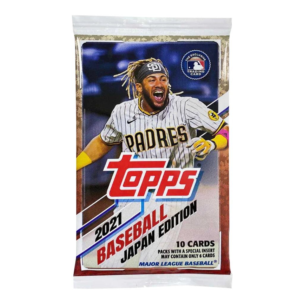 Topps - Japan Edition - Baseball Single Pack MLB 2021 – CARDPOPUSA