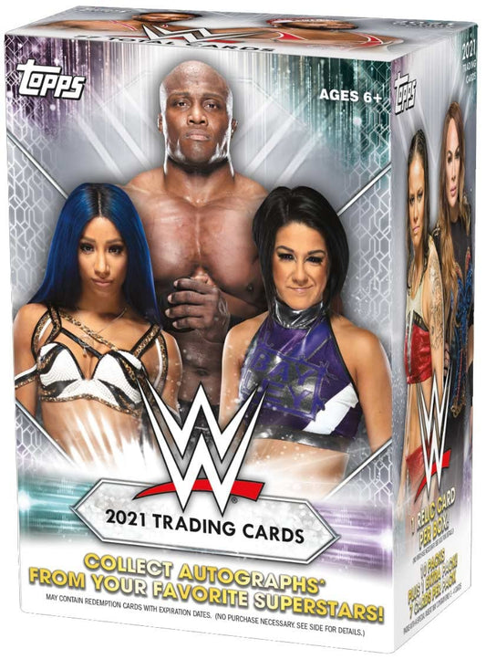 Topps - WWE - Blaster Box 2021