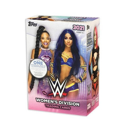 Topps - WWE Women's Division - Blaster Box 2021
