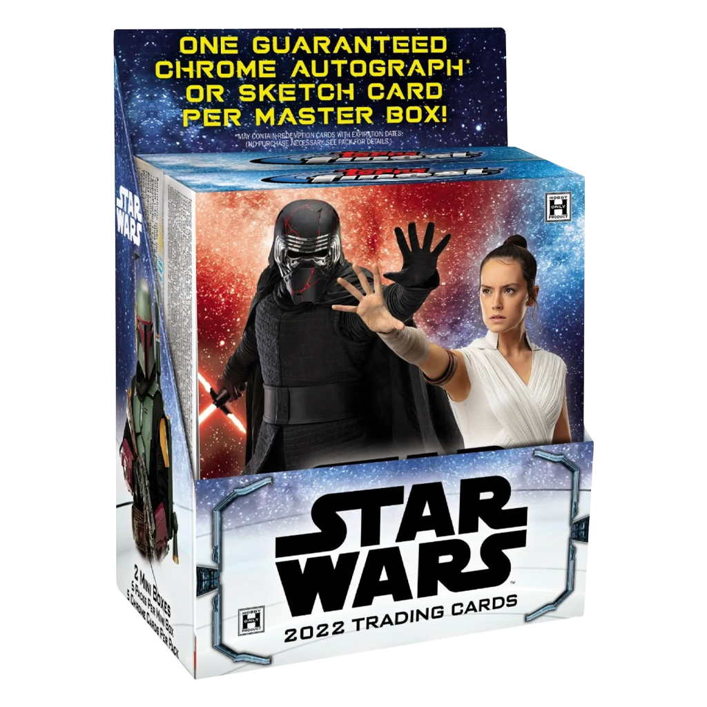 Topps Finest Star Wars Master Box (2 MiniBoxes) CARDPOPUSA
