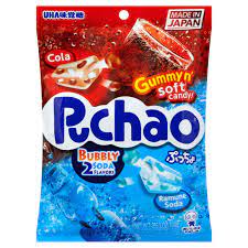 UHA -Puchao Gummy n' Soft Candy - Soda