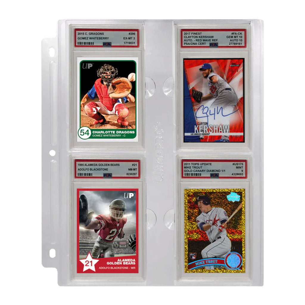 UltraPro Pages for PSA Graded Slabs CARDPOPUSA