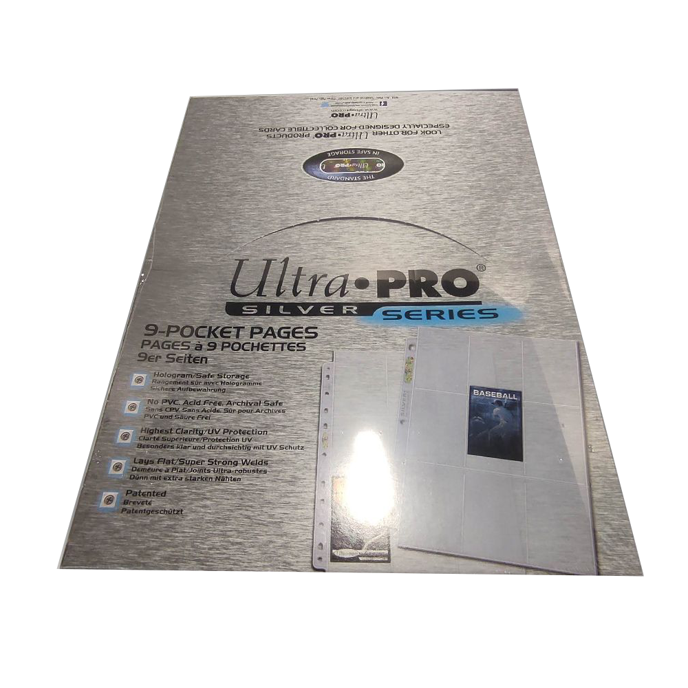 Ultra-Pro - Silver Series 9-Pocket Pages (100ct)