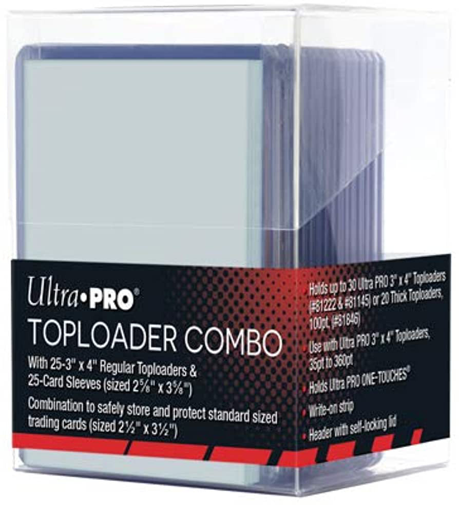 Ultra Pro - 3" x 4" Top Loaders Combo Box