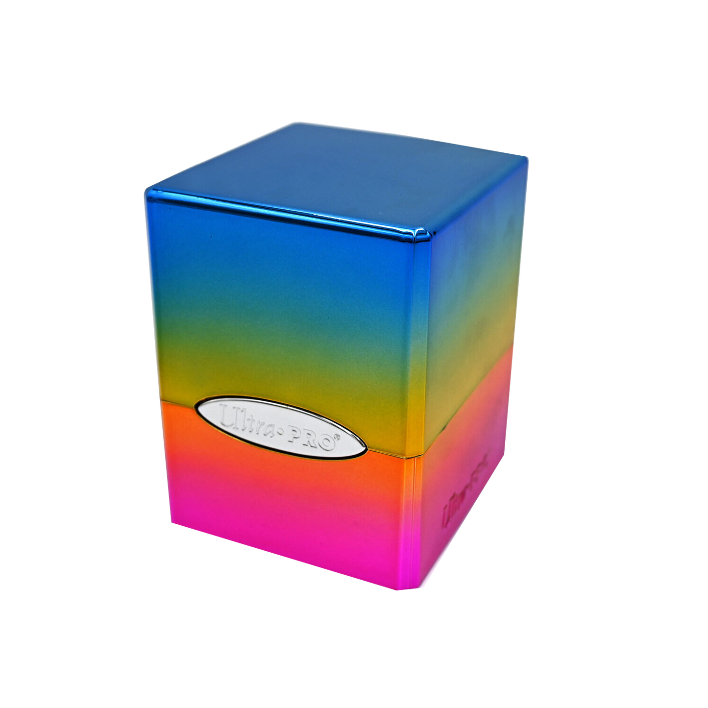 Ultra Pro - Deck Box - Satin Cube - Rainbow