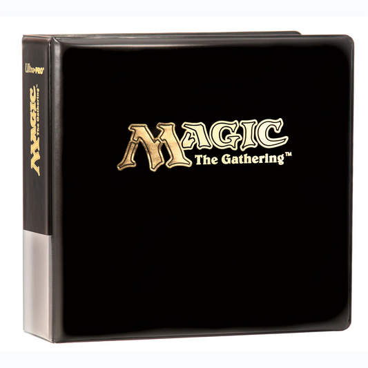 Ultra Pro - Magic the Gathering -  3 Inch Album - Black - Magic Hot Stamp