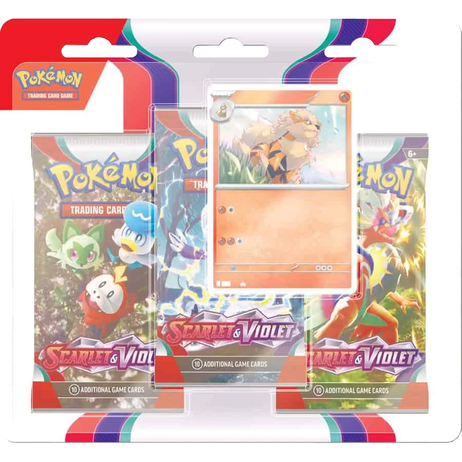 Pokémon - Scarlet & Violet - 3 Pack Blister