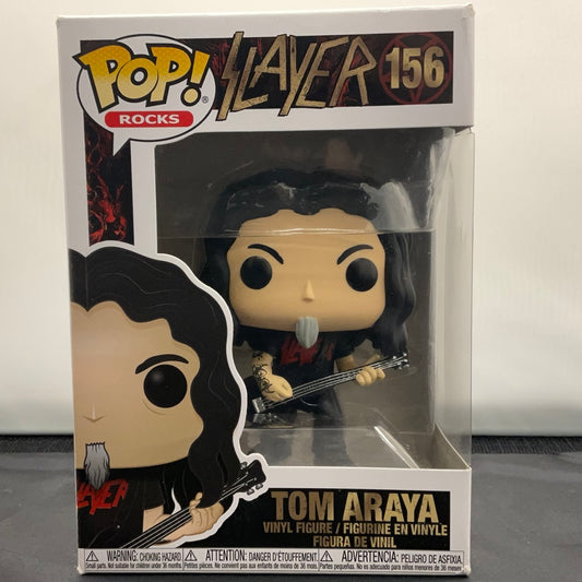 Funko - POP! Rocks - Slayer - Tom Araya #156