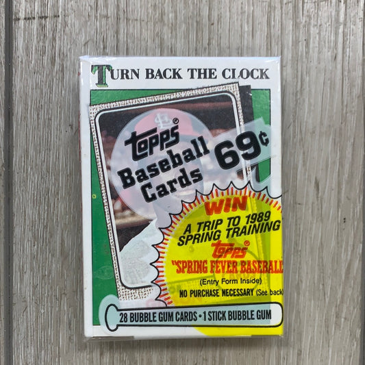 Topps - MLB Baseball - Bubble Gum Pack 1988