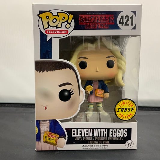 Funko - POP! Television - Stranger Things - Eleven with Eggos - #421 - LE Chase