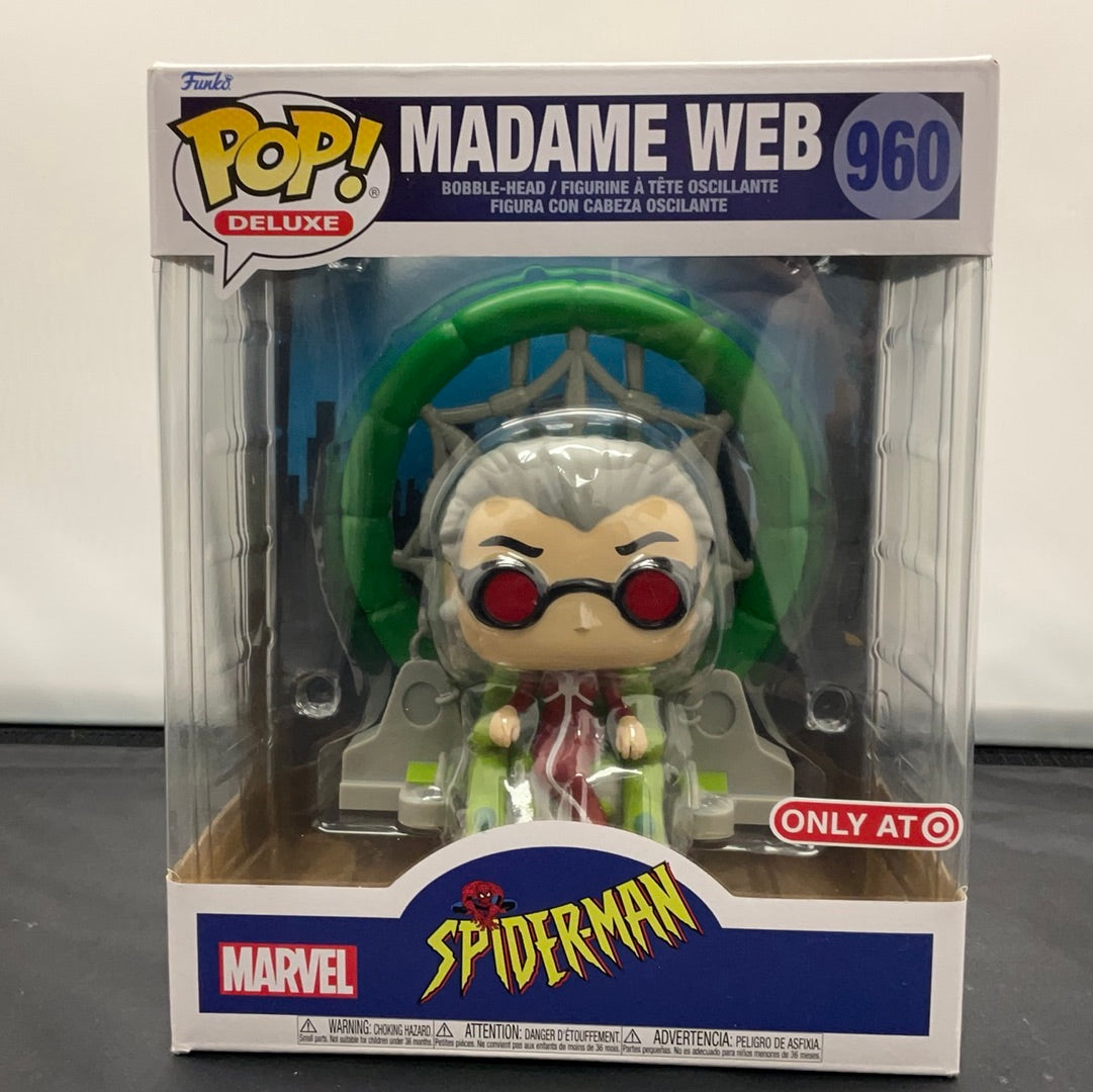 Funko - POP! Deluxe - Marvel - Spider-Man - Madame Web #960