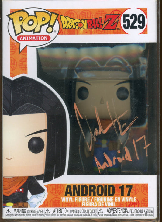 Funko - POP! Animation - Dragon Ball Z - Android 17 - #529 - Signed