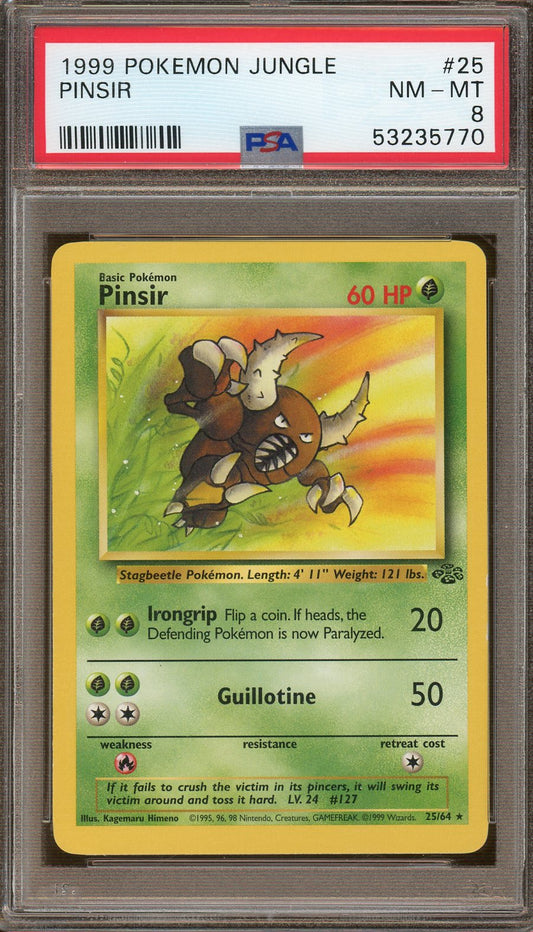 PSA NM-MT 8 - 1999 Jungle - Pinsir