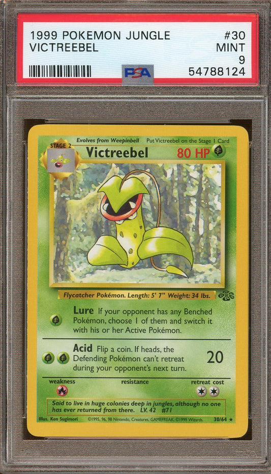 PSA Mint 9 - 1999 Pokemon Jungle  - Victreebel